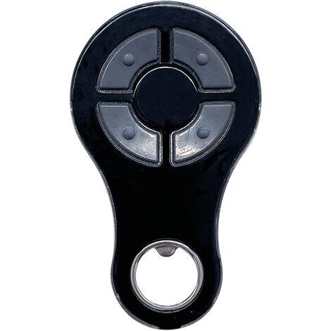 900SUB44R Trasmettitore 4 canali, colore nero, XR rolling code 433 MHz, resistente all'acqua