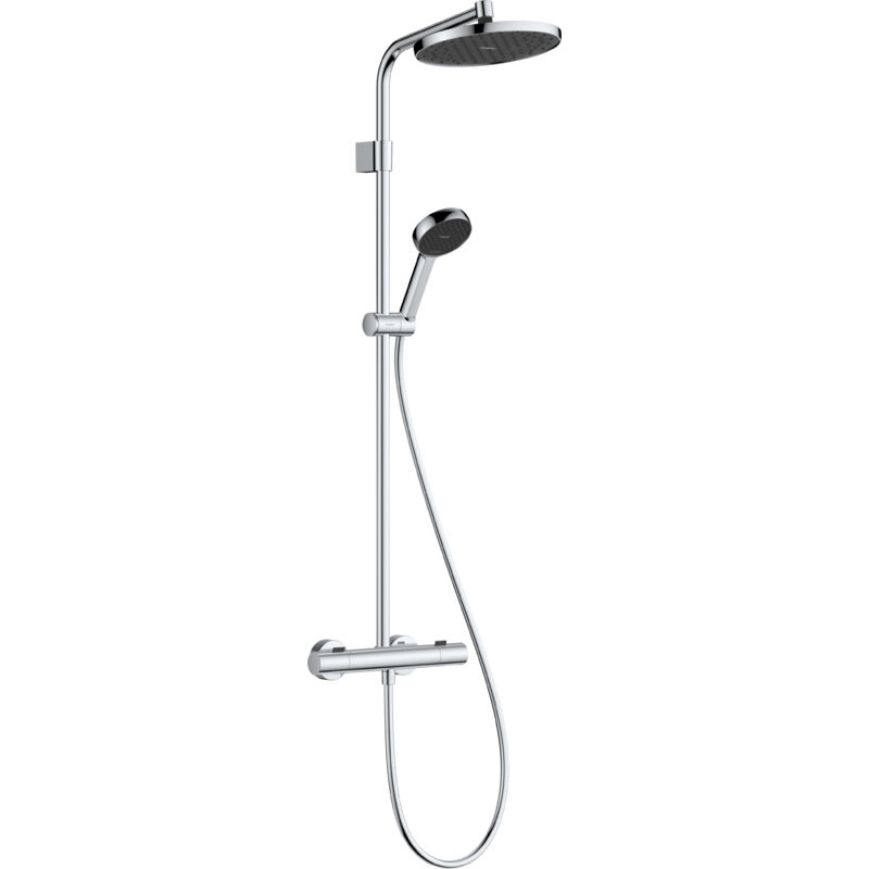 Hansgrohe Activera S Duschsystem 240, 1 Strahlart, Ecosmart+ Mit