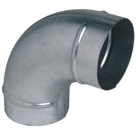 90° verzinkter Ellenbogen für Lüftungsanlage Ø160