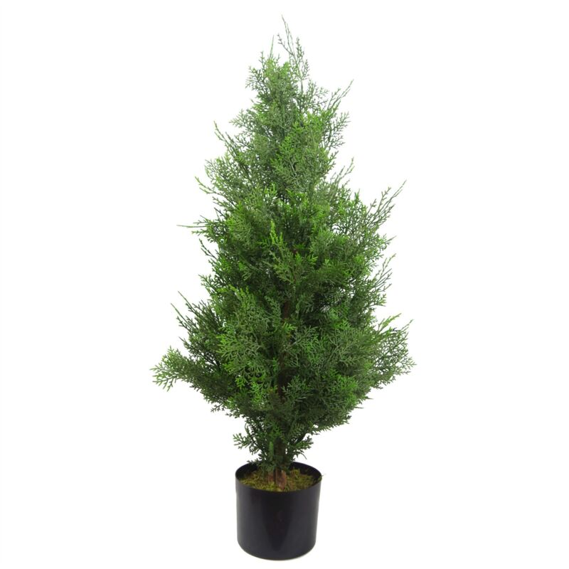 Leaf - 90cm Artificial Cypress Topiary