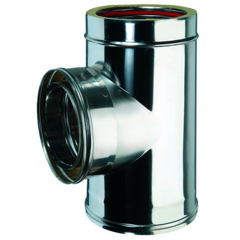 90°mf acier inoxydable/acier inoxydable tee tee 90 degrés dp d 80