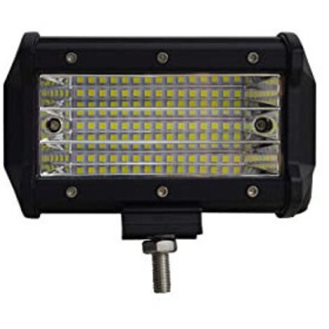 Универсален 90W Лед LED Халоген Фар Работна Лампа 12V - 24V с комбинирана бяла светлина за автомобил офроуд бус ван ками