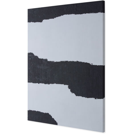 90x5x120 weiß / schwarze Leinwand vertikale Dekoration / Leinwand Alle Stile, um zu Hause eine Note zu verleihen
