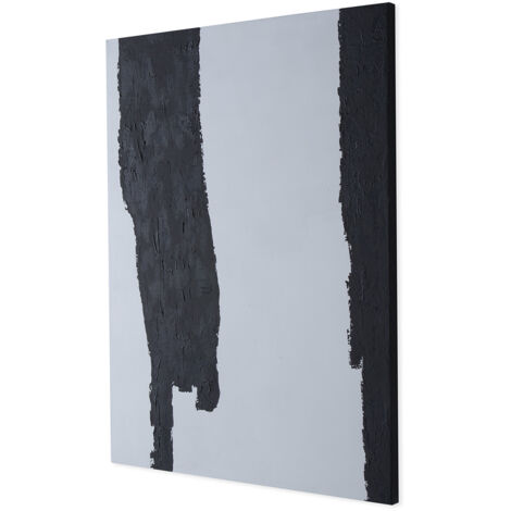 90x5x120 weiß / schwarze Leinwand vertikale Dekoration / Leinwand Alle Stile, um zu Hause eine Note zu verleihen