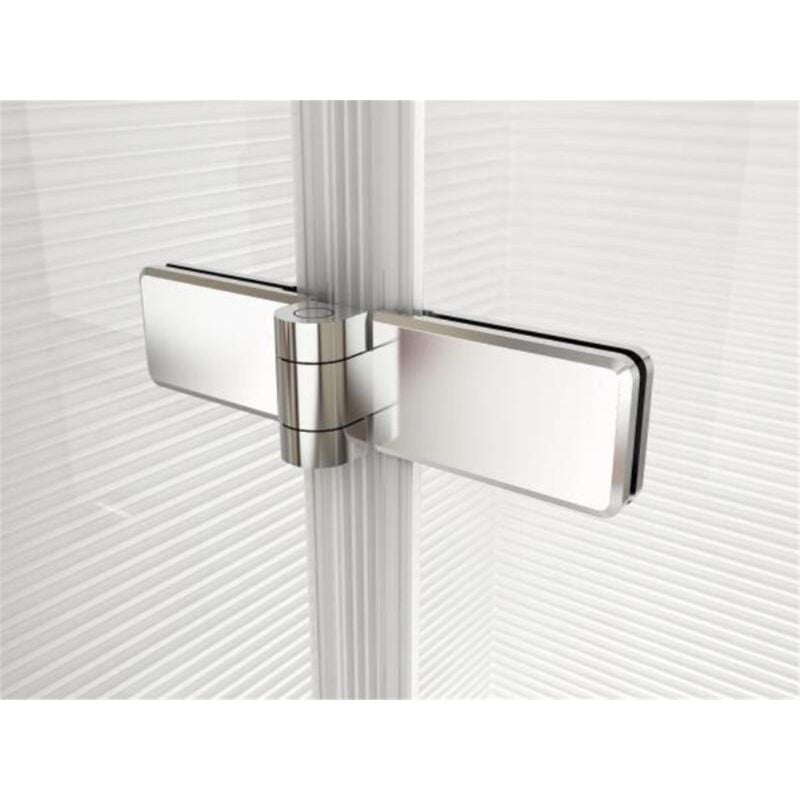 Glaszentrum Hagen - 90x90x180cm - Cloison de douche pour cabine de douche Hera - 8mm - verre ESG