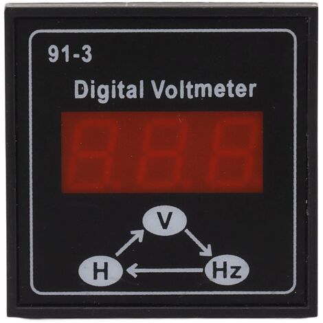 91 3 Digital Voltmeter for Gasoline Diesel Generator Set Accessories 220V 380V Single Phase 3 Phase Voltage Meter