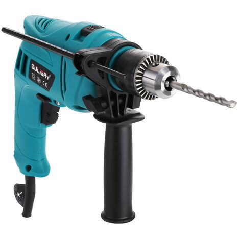 910W Hammer Drill Heavy Duty Corded Electric Impact Drill with Bit Set