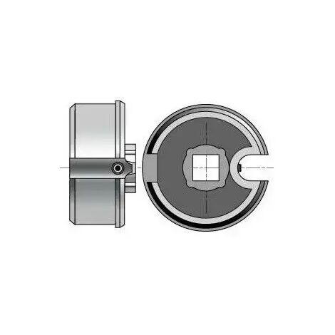 9129632 - Calotta Supporto Intermedio Ø63 Somfy