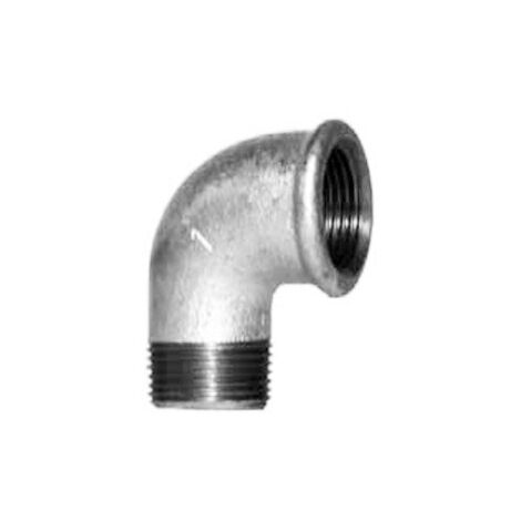 92 - Curca a gomito 90° MF 3" in ghisa zincata 0922500A - -  EURACCORDI - -