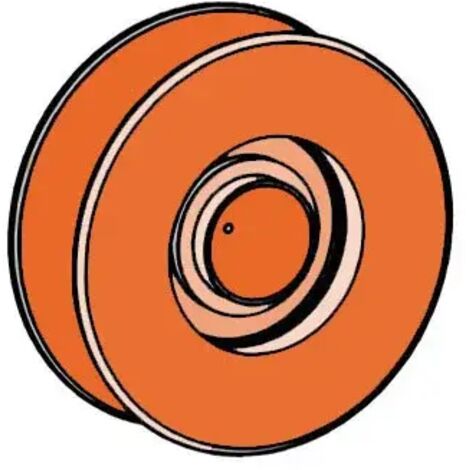 930/940 - Roue Pour Chariot Pour Moteur De Portes Battantes FAAC