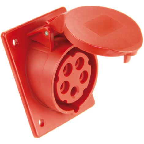 931154a Solera - Prise Triphasée - 32a 3p+n+t - Coffret De Prise Indubox - Ip44
