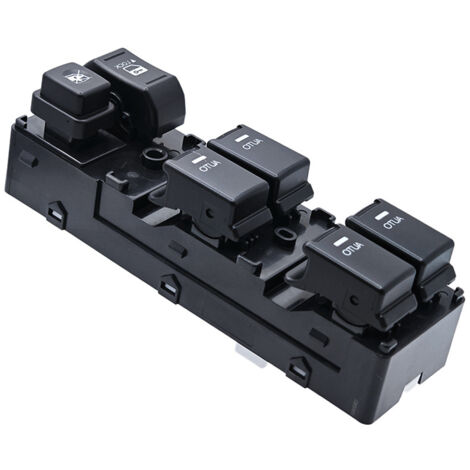 93573-2P300 Interrupteur à bouton-poussoir de régulateur de vitre électrique automobile, convient pour Kia Sorento, contrôle la montée et la descente des vitres électriques, facile à utiliser.
