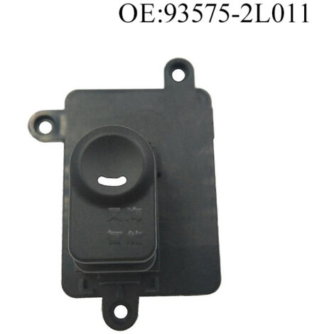 93575-2L011 Interrupteur simple pour lève-vitre électrique, convient aux modèles Hyundai i30 2008-2011, commande la vitre électrique d'une seule porte.