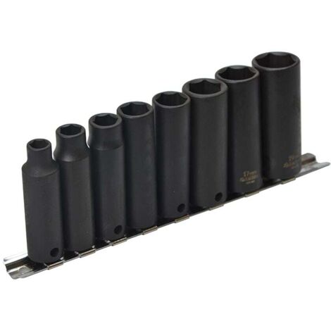 9386 Deep Impact Socket Set of 8 Metric 3/8in Drive