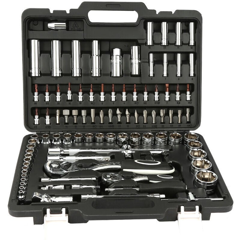 94 pièces jeu de clés à douille Kit d'outils de Modification de réparation automobile professionnel 102094