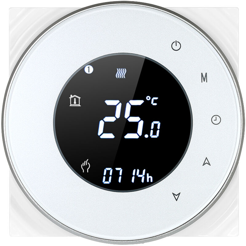 

95-240V Wi-Fi inteligente termostato programable de calefaccion electrica del termostato regulador de temperatura de voz aplicacion de control de