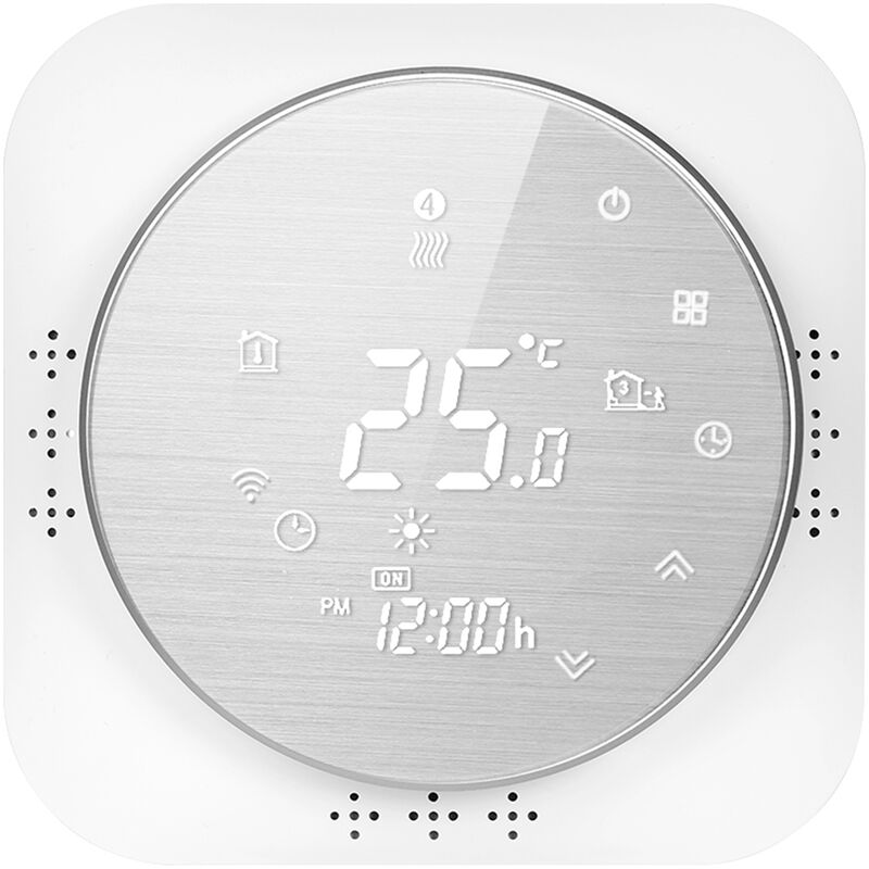 

95-240V Wi-Fi termostato inteligente termostato programable 5 + 1 + 1 seis periodos de voz aplicacion de control de retroiluminacion de LCD