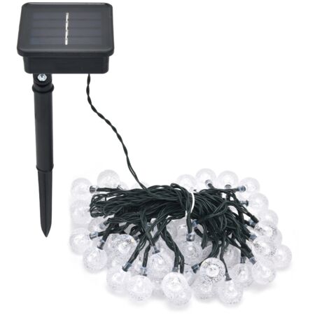 9,5 m lange LED-Solar-Lichterkette, IP44 wasserdicht, 8 Beleuchtungsmodi für Garten, Hochzeit und Gartenparty