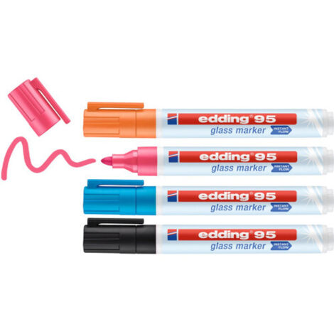 95 marcador de vidrio 4 set ordenado