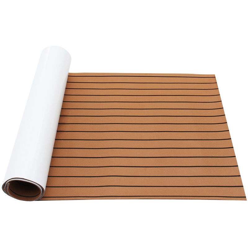 

95 '' X 35 '' Autoadhesivo Eva Marine Deck Foam Boat Sheet Yacht Yacht Teak Decking Mat