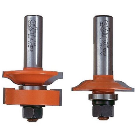 955.803.11MF 2 FRAISES POUR LE LOGEMENT DE JOINTS POUR PORTES EN VERRE HM S=12 D=41.5