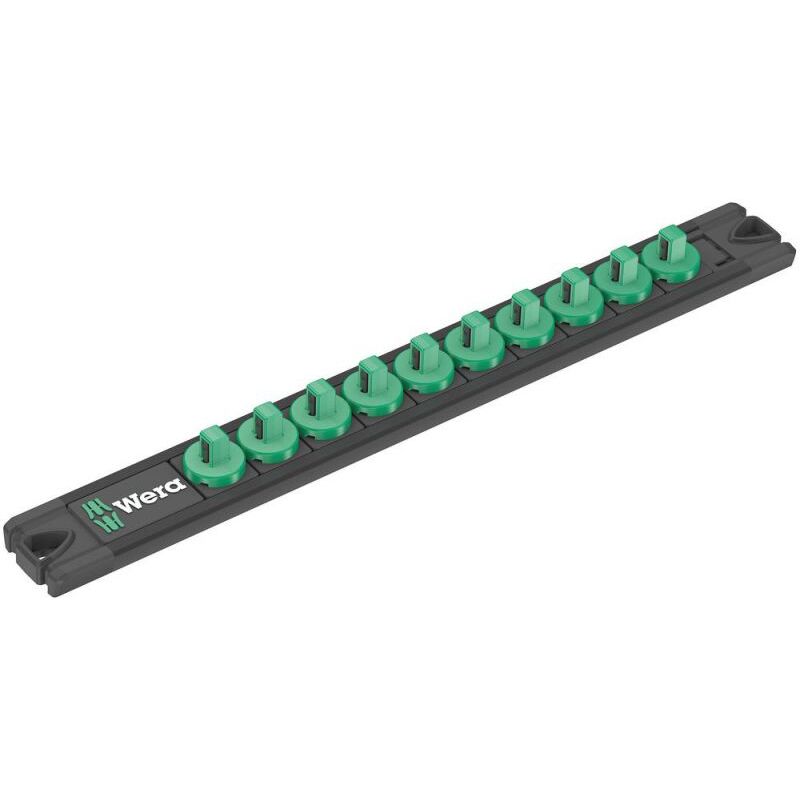 Wera - 9600 prise barrette magnétique, 1/4', non équipée, 30 x 270 mm - 05136420001