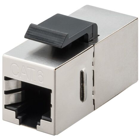 96100 Goobay embase RJ45 Keystone CAT 6 STP - Raccord modulaire Keystone catégorie 6 blindage STP