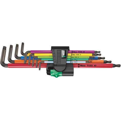967/9 TX XL Multicolour 1 Winkelschlüsselsatz. lang. 9-teilig