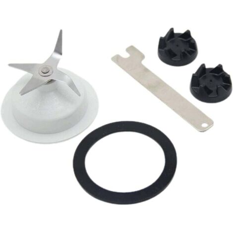 9704230 Blender Joint with Wrench Kit and 9704291 4-Blade Blender Blade with Rubber Seal, Part Number WP9704230VP, WP9704230, 9704267 9706716 Compatible with KitchenAid MUMU