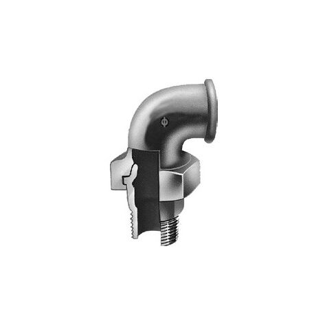 98 - Bocchettone curvo MF 2" conico in ghisa zincata 09805008 - -  EURACCORDI - -