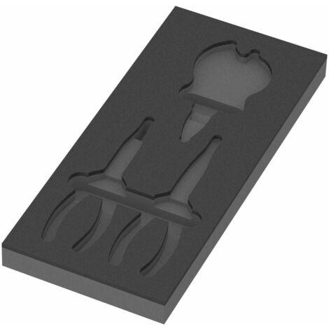 9881 Schaumstoffeinlage KNIPEX Zangen Set 2  ohneWerkzeug