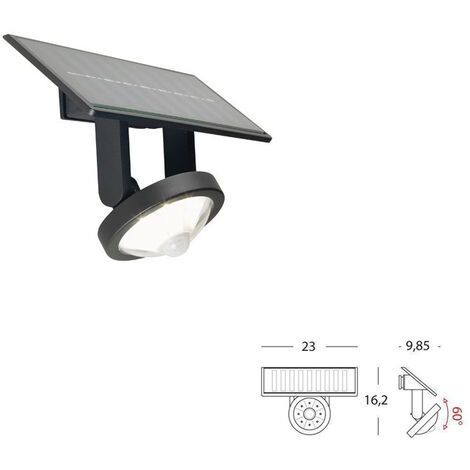 Sovil Street applique led pannello solare