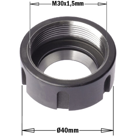 992.123.02 GHIERA DI SERRAGGIO M30x1.5 PER PINZE BICONICHE (124) SX