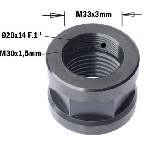 993.030.02 ECROU M30X1.5 GAUCHE