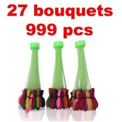 999 Ballons Bombe à Eau Ballon à Eau AutoGonflable Biodégradables