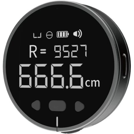 9.99 m Télémètre, Télémètre portable avec règle électronique, Télémètre numérique portable, Mètre à ruban électronique, mètre à ruban électronique, mètre à ruban à ruban et mesurage