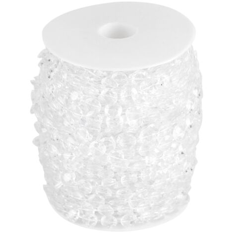 99Ft 30M Garland Diamond Acrylic Crystal Bead Curtain Wedding Party DIY Decor