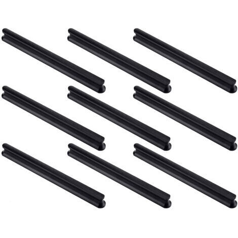 9er-Set Küchenschranktürgriffe, 180 mm lang (160 mm Lochmitte), Küchenschubladengriffe, Schranktürgriffe, Schrankgriffe