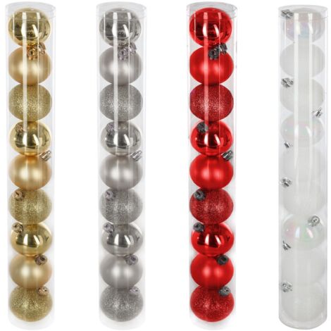 9er-Set Kugeln D.6cm rot - Feeric lights & christmas