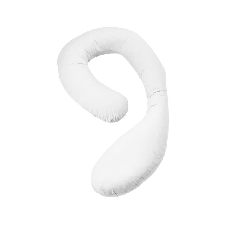 9ft Caterpillow Full Body Pregnancy Pillow White - White