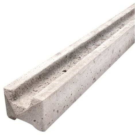 AUTRES 9ft Slotted Concrete Intermediate Fence Post