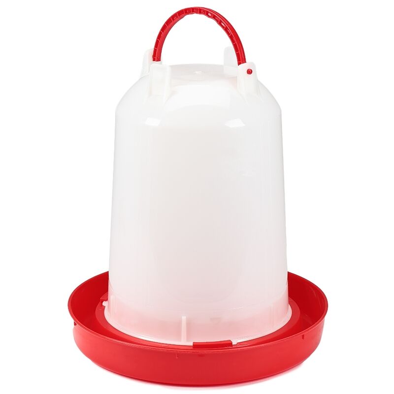 

Bebedero Dispensador de agua Comedero 15 litros de plástico Bebedero para pollos Bebedero para aves Alimentador para aves de corral