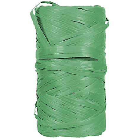 9KG RAFIA SINTETICA A GOMITOLO gr. 200 circa - verde
