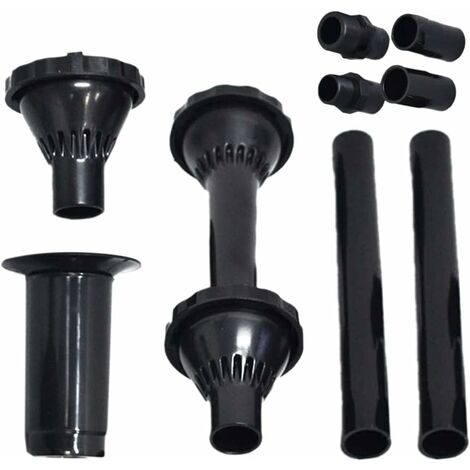 9Pcs petit kit de buse de fontaine, pointe de buse de fontaine kit de tête de fontaine kit de buse de pompe de fontaine 3 options de buses kit de buse de fontaine kit de buse de pompe d'étang