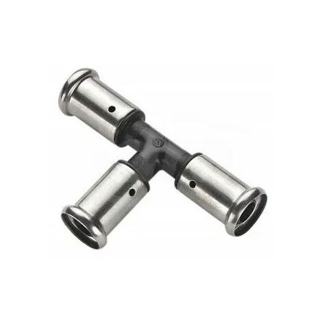 9PK raccordo Tee intermedio ø32x32x32mm PVDF a pressare 9PK323232