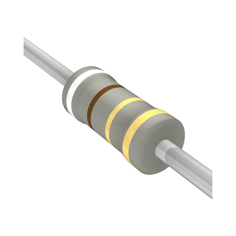 

9R1 1W Resistencia Carbon 9,1 Ohm 1W 5%