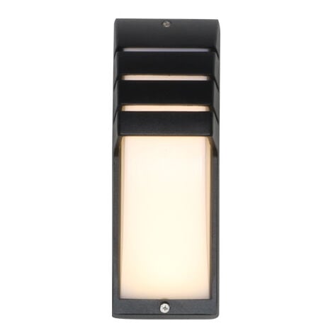 9W LED Wall Light, Simple Modern Wall Lamp, Always On, Warm Light, Waterproof Night Light for Garden, Balcony, Terrace, Corridor, Patio, Outdoor Wall