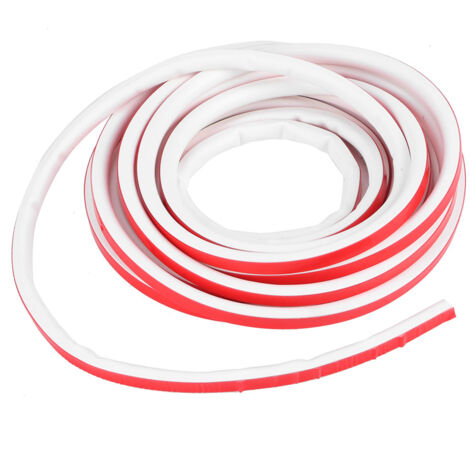 9x8MM 6M Silicone DShaped AntiTheft Door Sealing Strip Window Strip Household Supplies