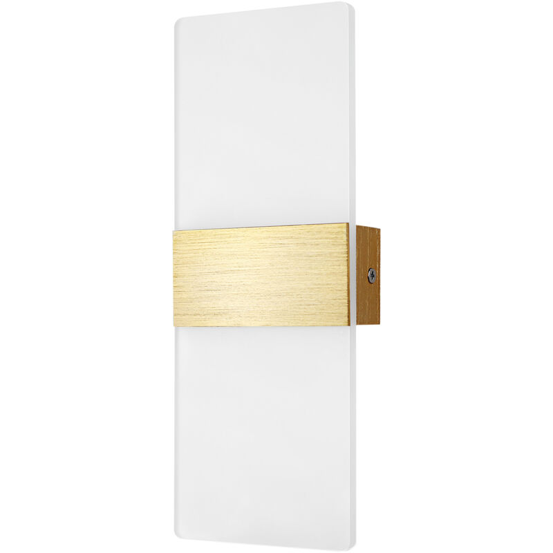 

A C110-265V LED 4W Lampara de pared para gabinete de luz 3 colores Cambio de temperatura para pasillo Armario Armario Armario Armario,Oro