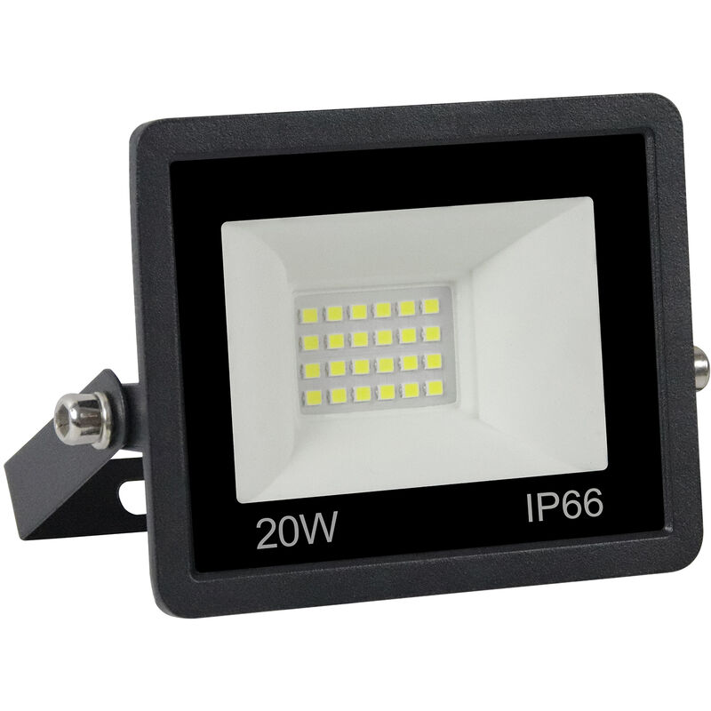 

A C180-240V 144LEDs Luz de inundacion S-pot Lampara Iluminacion exterior IP66 Resistencia al agua para patio trasero Jardín Entrada para patio Valla